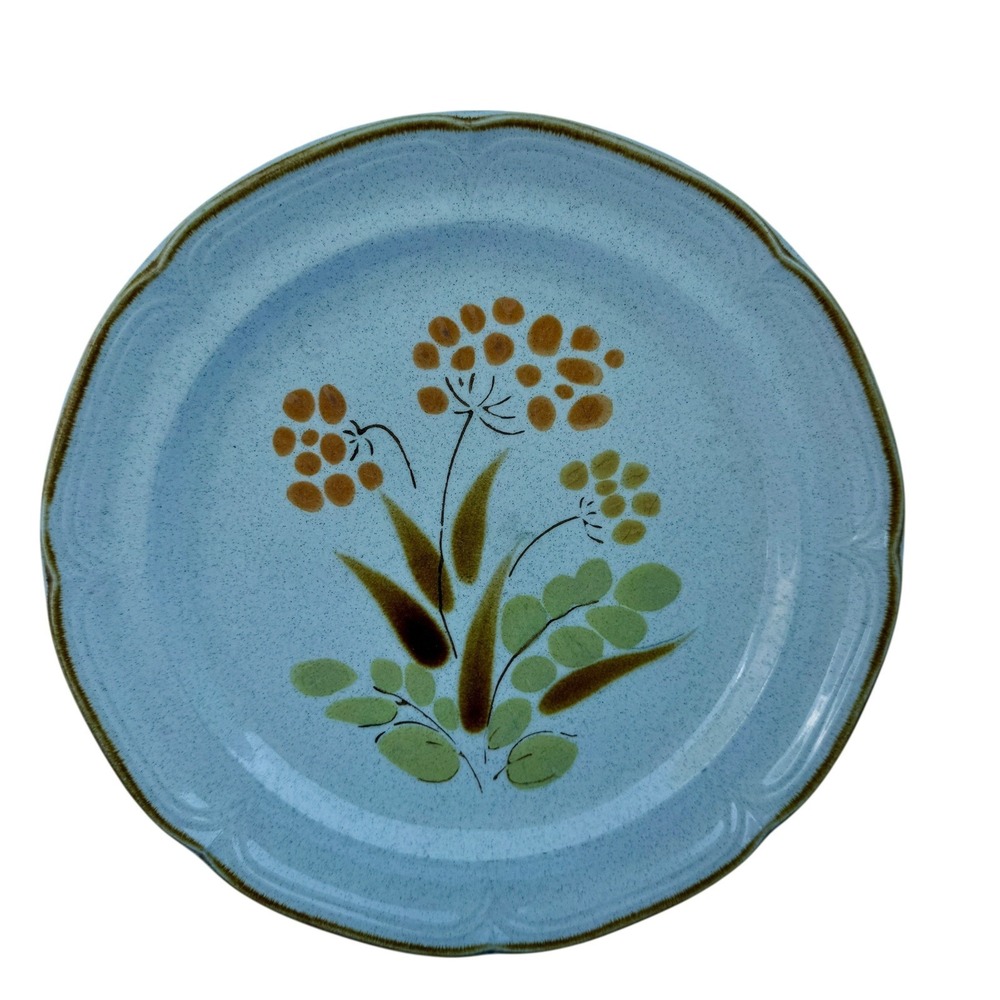 The Classics Plate Stoneware Somerset by Hearthside Hand Painted Japan 70s VTG